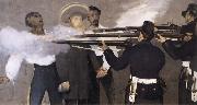 Edouard Manet Details of The Execution of Maximilian oil on canvas